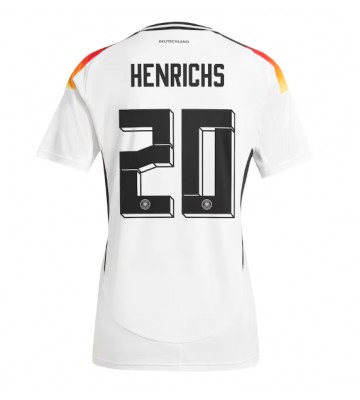 Alemania Benjamin Henrichs #20 Primera Equipación Eurocopa 2024 Manga Corta